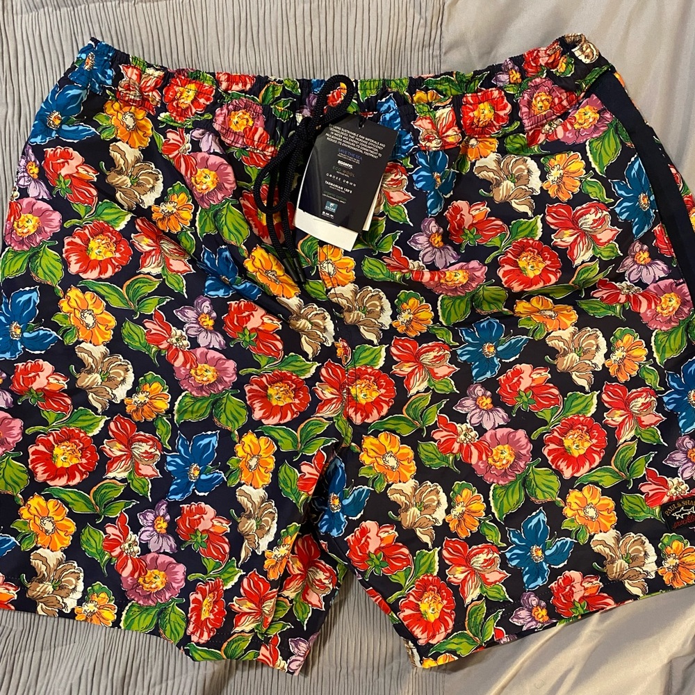 Paul & Shark floral trunks. XXL. Brand New